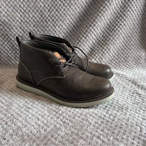 Buffalo Men's Brown Leather Chukka Boots